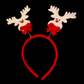 Balaca estilo Navideño con renos blancos