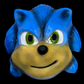 Máscara Sonic Niño