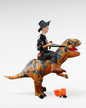 Jinete de dinosaurio t-rex Inflable para adulto