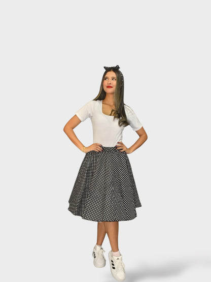 Vestido Años 50 Negro