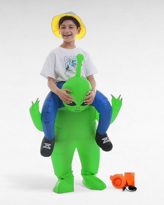 Jinete de Alien Inflable para niño