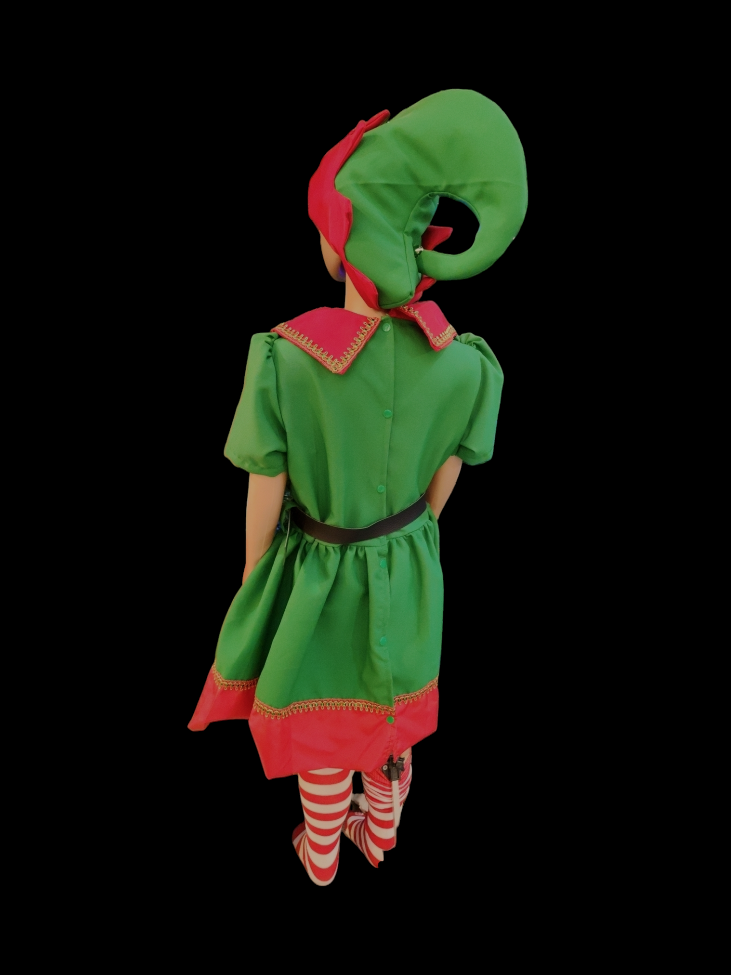 Disfraz Duende Niña terciopelo