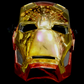 Máscara de plástico de Iron Man