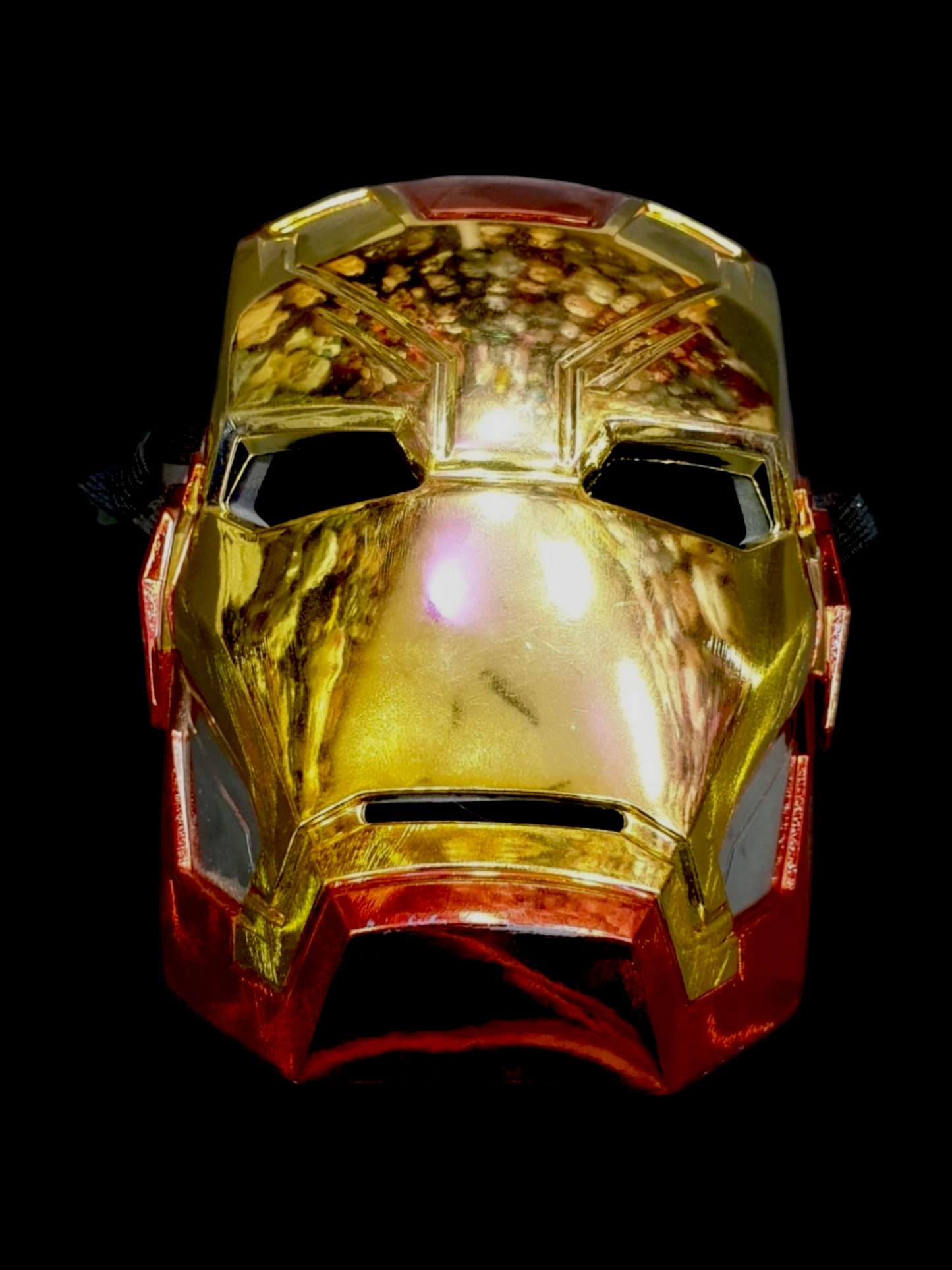 Máscara de plástico de Iron Man