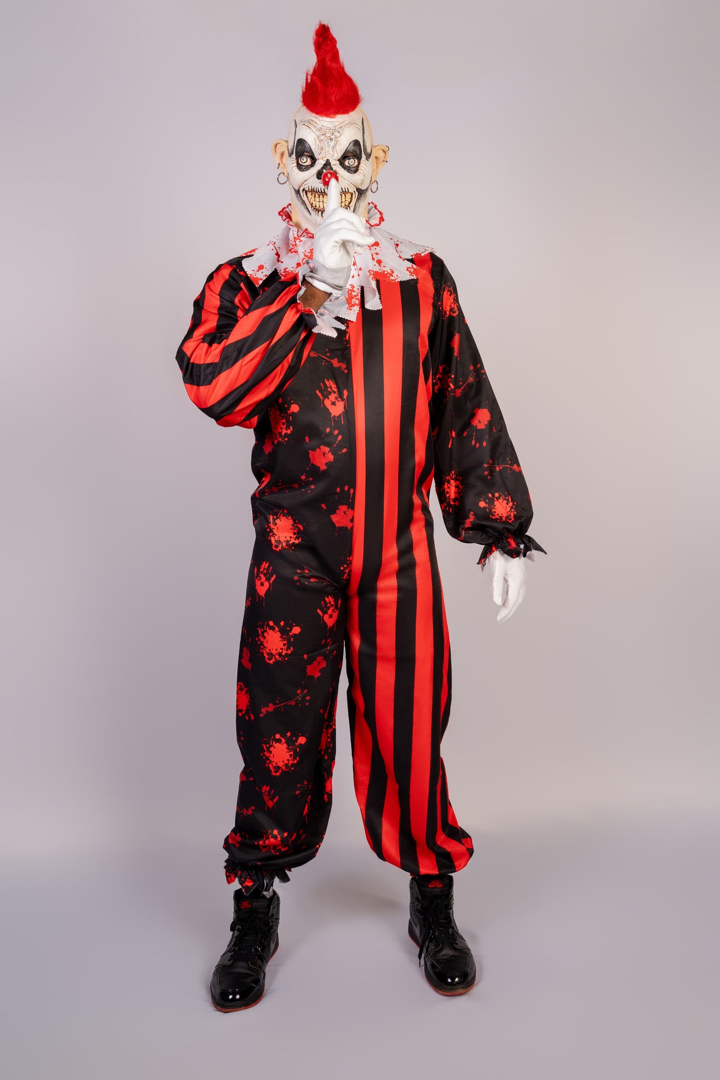Payaso Rojo Rayas