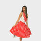 Vestido Años 50 Rojo
