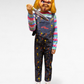 Chucky overol azul oscuro