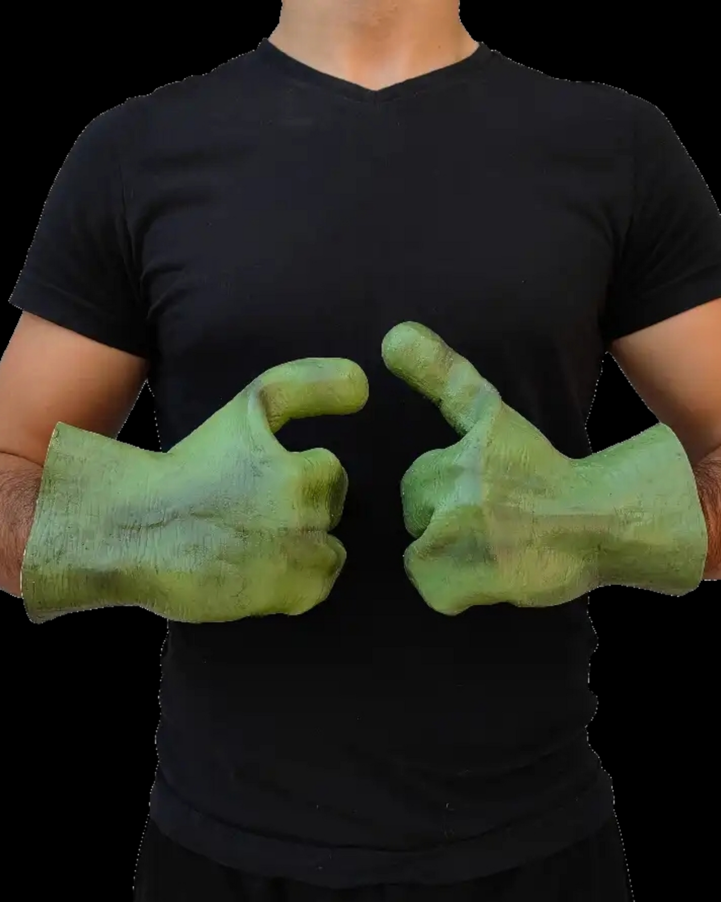 Green Alien Hands