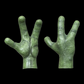 Green Alien Hands