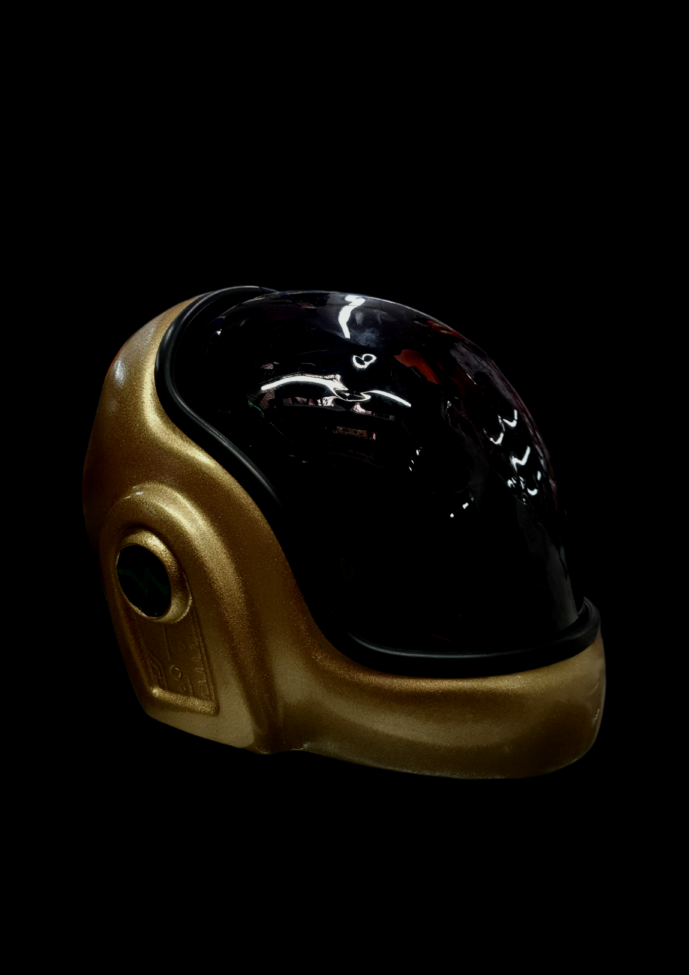 Casco Daft Punk Dorado