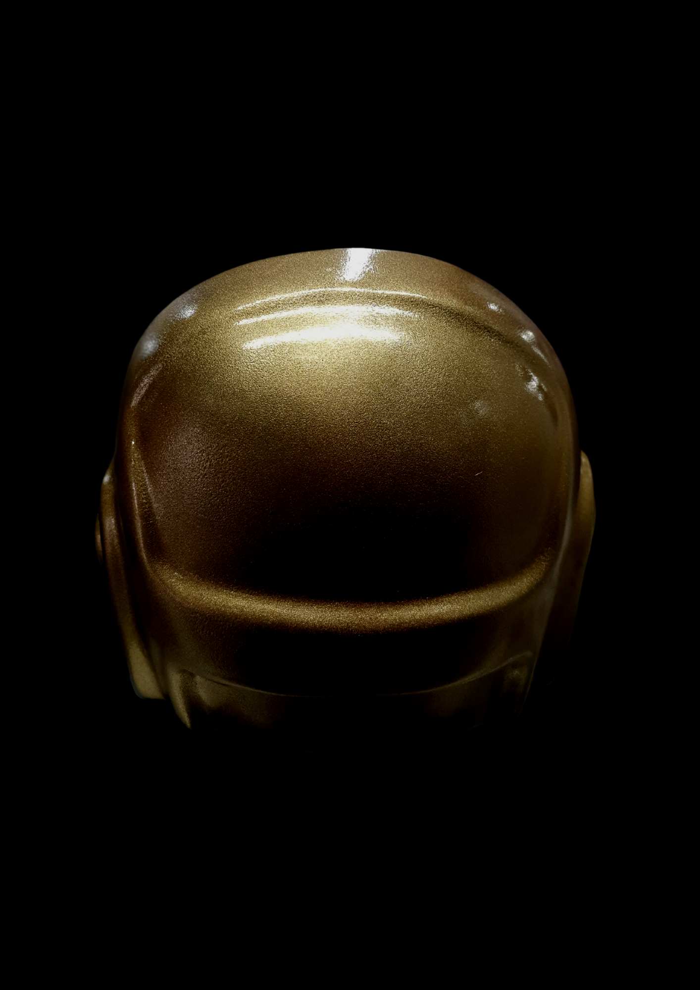 Casco Daft Punk Dorado