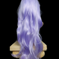 Peluca lila Ondulada (Con Capul Azul)