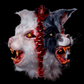 Gato Zombi Dos caras