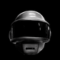 Casco Daft Punk Plateado