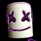 Máscara Marshmello Led
