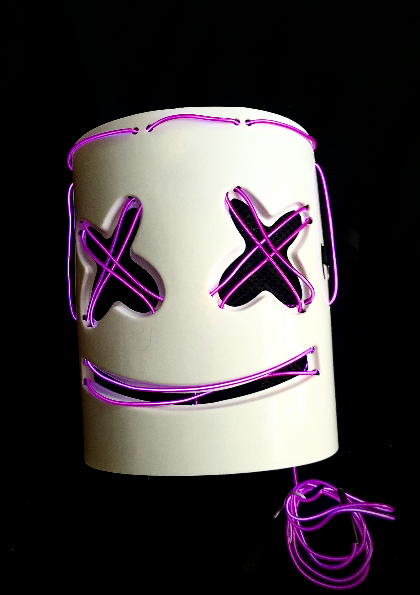 Máscara Marshmello Led