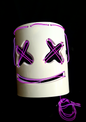Máscara Marshmello Led