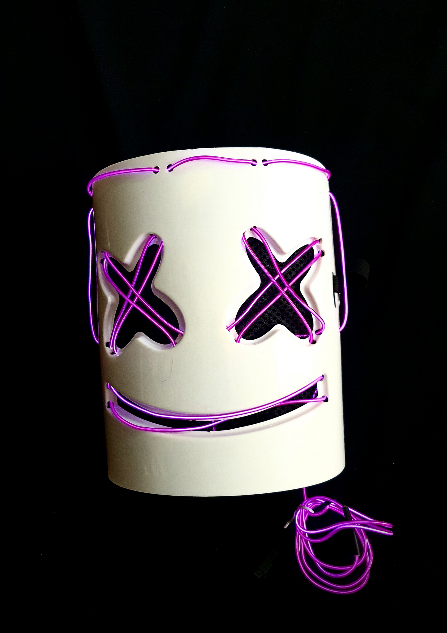 Máscara Marshmello Led