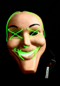 Máscara Purga sonriente Led