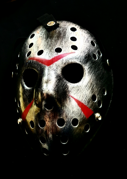 Máscara Jason Plateada