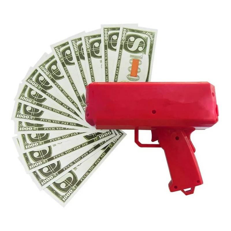 Pistola Lanza Billetes